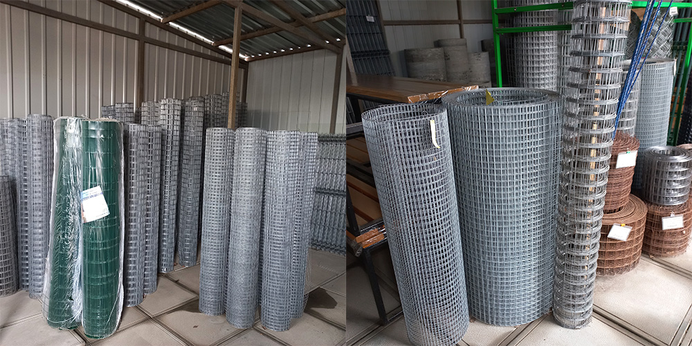 ограждение из сетки