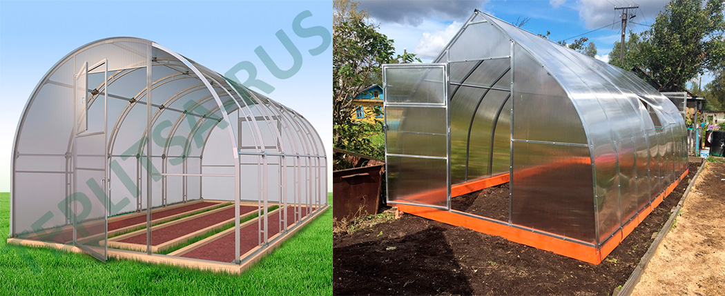 теплицы поликарбонат